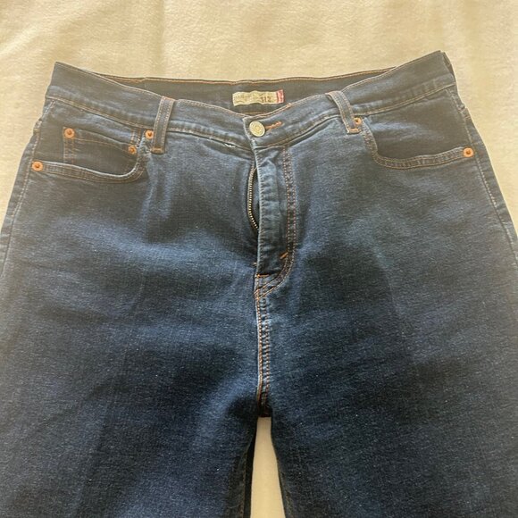 Levi’s 512 Women’s Jeans 16M Bootcut Dark Wash Perfectly Slimming Stretch Denim - Picture 4 of 10